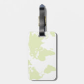 Étiquette À Bagage Balise de bagage pour la lust Wanderlust (Dos Vertical)