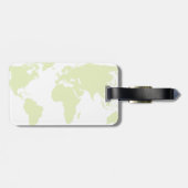 Étiquette À Bagage Balise de bagage pour la lust Wanderlust (Dos horizontal)