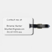 Étiquette À Bagage Balise de bagage pour le 50e anniversaire (Dos horizontal)