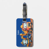 Étiquette À Bagage Balise de bagage pour les camions de construction  (Dos Vertical)