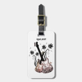 Étiquette À Bagage Balise de bagage pour toxicomane (Devant Vertical)