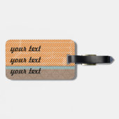 Étiquette À Bagage Balise de bagage pour tribu Zebra Africa (Dos horizontal)