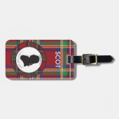 Étiquette À Bagage Balise de bagage Robbie Burns (Devant horizontal)