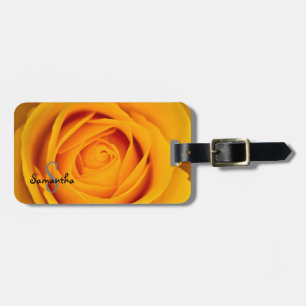 Étiquette À Bagage Balise de bagage rose jaune