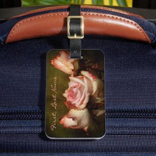 Étiquette À Bagage Balise de bagage Rose poussiéreux