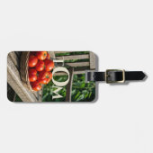 Étiquette À Bagage Balise de bagage rustique du jardinier de panier d (Devant horizontal)