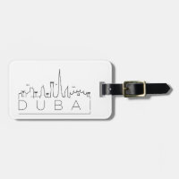 Balise de bagage Skyline Dubaï