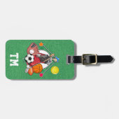 Étiquette À Bagage Balise de bagage sportif - SRF (Devant horizontal)