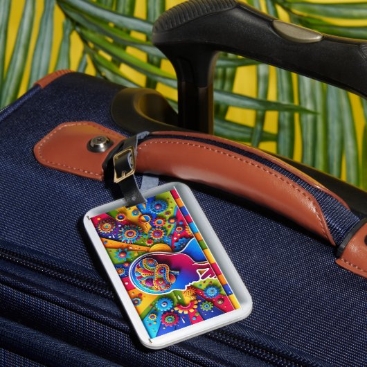 Étiquette À Bagage Balise de bagage ThinkSphere (Insitu Rectoal 1)