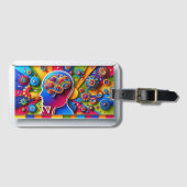 Étiquette À Bagage Balise de bagage ThinkSphere (Devant Horizontal)