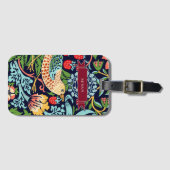 Étiquette À Bagage Balise de bagage William Morris Strawberry Thief (Devant Horizontal)