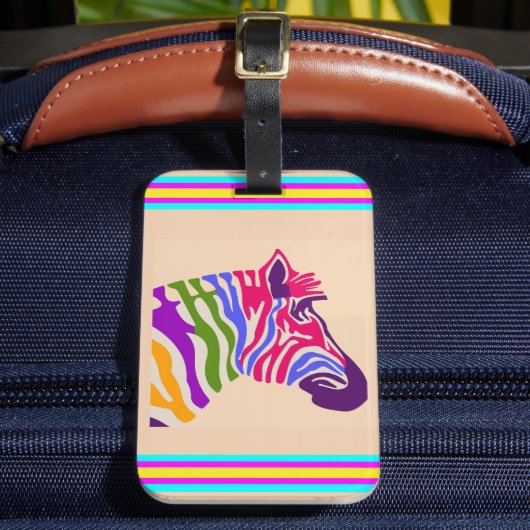 Étiquette À Bagage Balise de bagage Zebra (Insitu Rectoal 2)