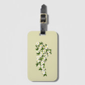 Étiquette À Bagage Balise de bagages Caroline du Nord (Devant Vertical)