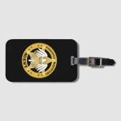 ÉTIQUETTE À BAGAGE BALISE DE BAGAGES D'AGENT DE RESTAURATION FUGITIVE (Devant Horizontal)