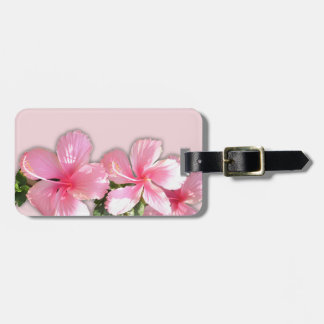 Étiquette À Bagage Balise de bagages pour les fleurs d'Hibiscus d'Haw