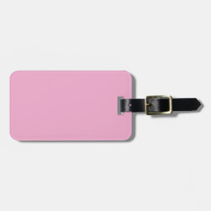 Étiquette À Bagage Balise de bagages rose et violet à deux tons