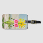 Étiquette À Bagage Balise de bagages Sunny the Sea Goddess (Devant Horizontal)