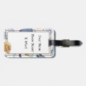 Étiquette À Bagage Balise de transport thème Motif en acrylique (Dos horizontal)