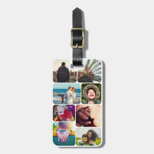 Étiquette À Bagage Balise de voyage de votre bagage photo 8 (Devant Vertical)