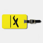 Étiquette À Bagage BALISE - Départ (Devant horizontal)