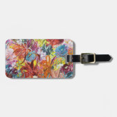 Étiquette À Bagage Balise Design moderne (Devant horizontal)