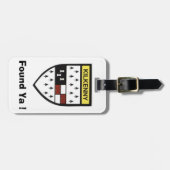 Étiquette À Bagage Balise d'identification personnalisée de mon bagag (Devant horizontal)