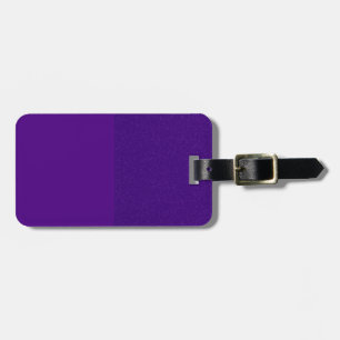 Étiquette À Bagage Balise Double Parties scintillant violet de partag