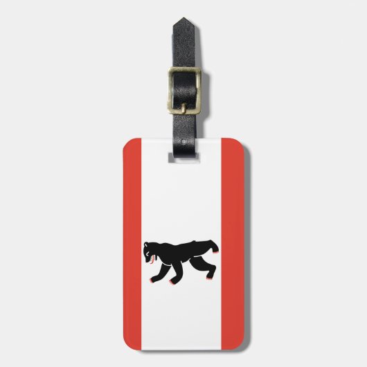 Étiquette À Bagage Balise Drapeau de Berlin (Devant Vertical)