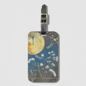 Étiquette À Bagage Balise Dreamy Dragonfly Acrylique (Devant Vertical)