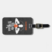 Étiquette À Bagage Balise Faire pleuvoir (Basketball) (Devant horizontal)