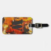 Étiquette À Bagage Balise Feu sur les bagages en verre (Devant horizontal)