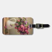 Étiquette À Bagage Balise Fleurs sauvages dans une valise (Devant horizontal)