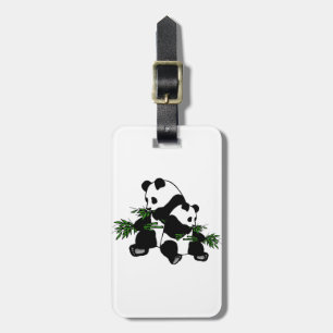 Étiquette À Bagage Balise Gros Panda Luggage