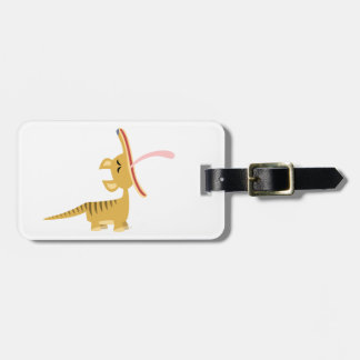 Étiquette À Bagage Balise Jeu de dessin mignonne Thylacine Bagage