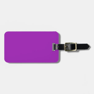 Étiquette À Bagage Balise Lavande noire et violette