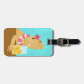 Étiquette À Bagage Balise Lizard Dragon à oreilles (Devant horizontal)