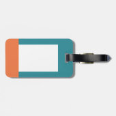 Étiquette À Bagage Balise Luge Bleue Lucky Bag (Dos horizontal)