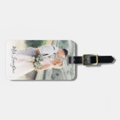 Étiquette À Bagage Balise mariage de garde de photos (Devant horizontal)