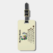 Étiquette À Bagage Balise Mes bagages Cinq Humeurs (Devant Vertical)