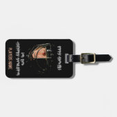 Étiquette À Bagage Balise Mon but (gardien de hockey) Bagage (Devant horizontal)