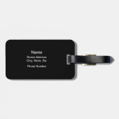 Étiquette À Bagage Balise Mon but (gardien de hockey) Bagage (Dos horizontal)