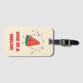 Étiquette À Bagage Balise One in a Melon - jolie pastèque (Devant Horizontal)