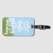 Étiquette À Bagage Balise pour les golfeurs amusant (Devant Horizontal)