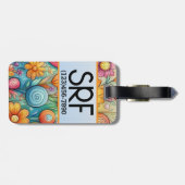 Étiquette À Bagage Balise Pour parents ou enfants (Dos horizontal)