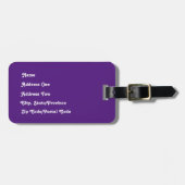 Étiquette À Bagage Balise Protéger les bagages Trans pour enfants (Devant horizontal)