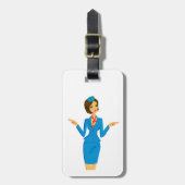 Étiquette À Bagage BALISE - Quitte (Devant Vertical)