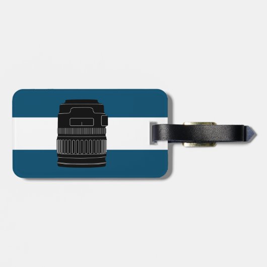 Étiquette À Bagage Balise Sac De Caméra (Dos horizontal)