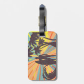 Étiquette À Bagage Balise Surfer Dude Bag (Dos Vertical)