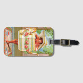 Étiquette À Bagage Balise Thé de linge (Devant Horizontal)