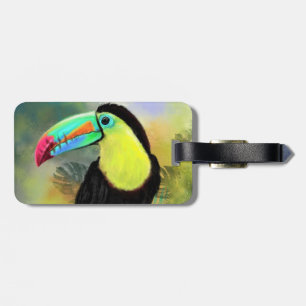 Étiquette À Bagage Balise Toco Toucan Bird Luggage